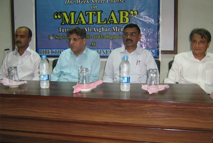 U.S.A, famous Simulation software MATLAB , MUET Jamshoro